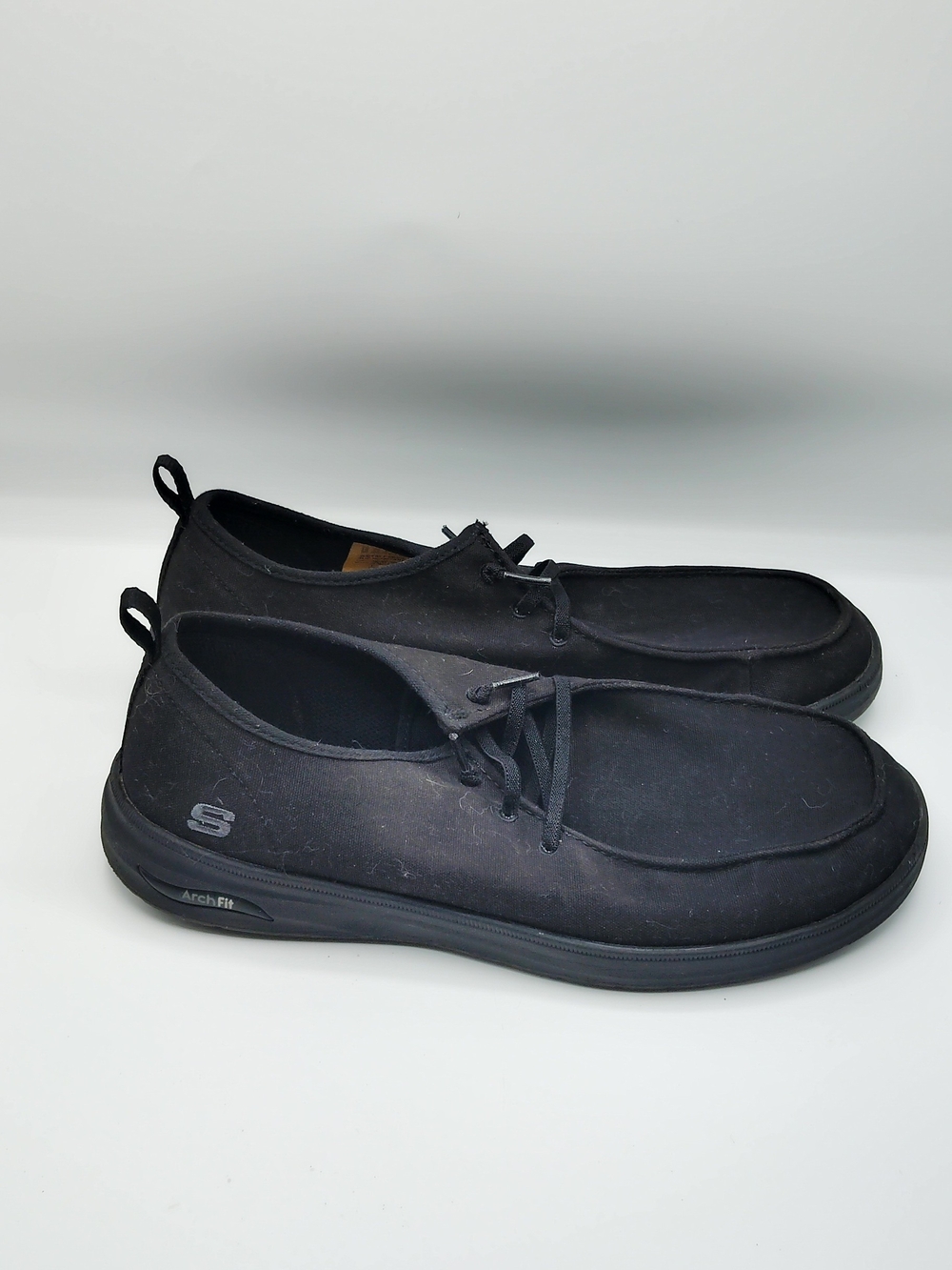 Skechers Men’s Black Chukka Canvas Boots